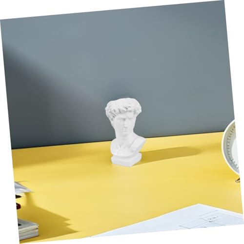Estatua retro David iplusmile jarrón decorativo de resina tallada para mesas elegantes 5