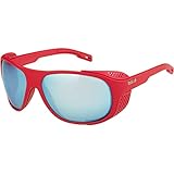 Bollé Graphite Gafas de sol mate rojo grande unisex adulto