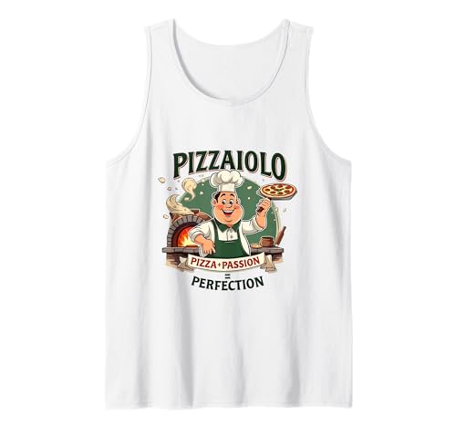 Pizzero en el alma: Muestra tu amor por la pizza Camiseta sin Mangas