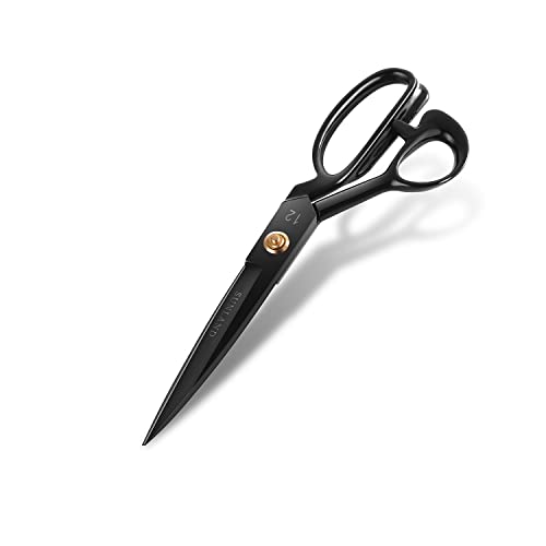 Listado y reviews de Modista que Puedes comprar On-line. 21 SUNLAND - Tijeras de sastre profesionales resistentes para disfraz, diseño de modista, tela de costura, color negro
