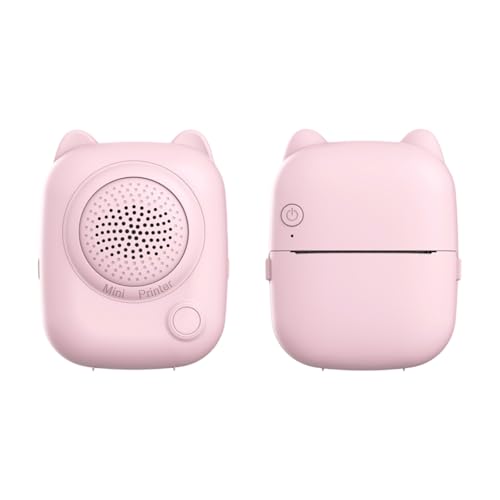 Image of AI Voice Bluetooth Mini Thermal Printer, Inkless Pocket Sticker Maker | Inkless pocket label printer for notes and stickers, ideal for home, school, office and travel daily study sorting use