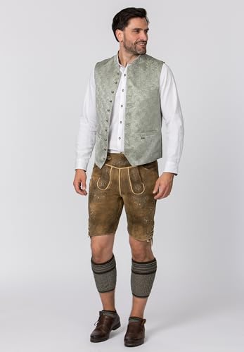 Chaleco tradicional de hombre en color verde talla 58 2