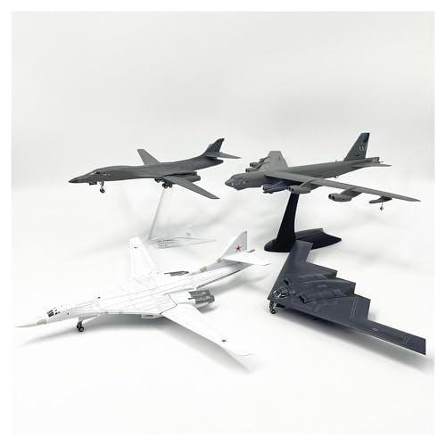 Avión de transporte miniatura B-52H gris para maquetas estáticas 6