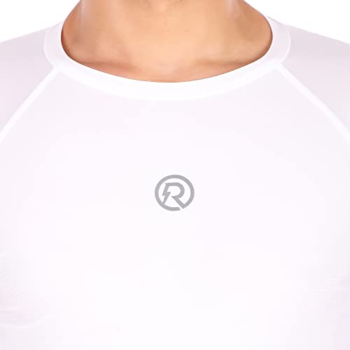 Image of Recharge Men Polyester Compression Full Sleeves Tshirt
