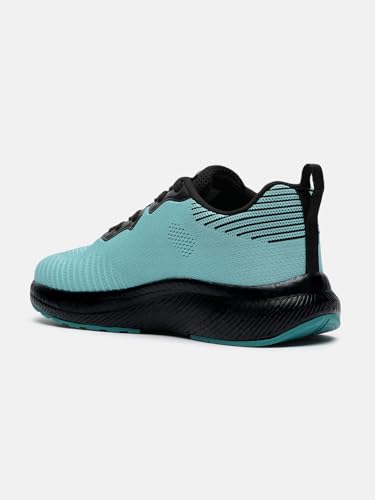 Image of hummel NOVARE Lace Up Sports Shoes for Men with Lightweight Hyper Burst TPR Sole Comfortable Breathable and Slip Resistant Ideal for Running Walking Gym Trekking Hiking