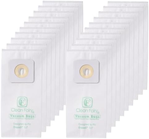 20PK Style 1&7 Vacuum Bags for Bissell PowerForce/Glide Powertrak 6592