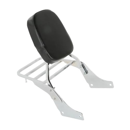 Coussin porte-bagages de dossier détachable noir moto pour custom Shadow Sabre 1100