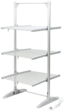 Towel Heater Wall-Mounted, Electric Towel Rack, 304 Stainless Steel Towel Radiator, Bathroom Heating Clothes Dryer, Multifunctional Storage Rack