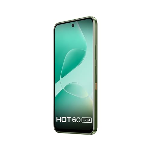Image of Infinix HOT 60 5G+ (Tundra Green, 6GB RAM, 128GB Storage) | 90FPS Gaming | 500K+AnTuTu Score | One-Tap AI Button | Infinix AI
