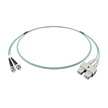 FCD LC-SC OM3 Fiber Patch Cable - 10Gb Duplex 50/125m Multimode Corning Glass | 65M 213.25ft | Bulk Networking, Data Centers, Telecom, Enterprise Applications | Lengths 0.5M-300M
