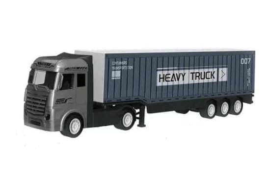 CLUBX Transportation Big Heavy Truck Toys with Friction Powered Miniature Car Vehicle Toy for Kids (Heavy Truck)