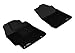 3D MAXpider Front Row Custom Fit All-Weather Floor Mat for Select Toyota Camry/ Camry Hybrid Models - Kagu Rubber (Black)