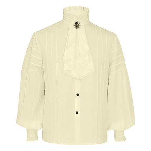 Chemise de vampire pour homme idéale pour les soirées gothiques et cosplay