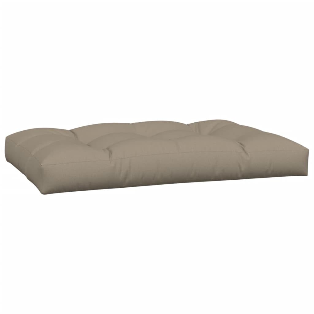 Homgoday Poduszka ogrodowa, poduszka na siedzenie, poduszka na sofę, poduszka na ławkę ogrodową, poduszki na palety 2 szt. Tkanina taupe Model360741