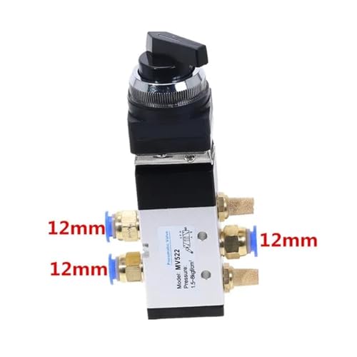 Vanne mécanique MV522LB 12mm à 2 vitesses pour régulation de débit air