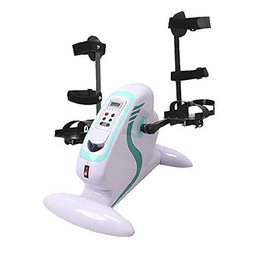 KLYDBMYT Bicicleta estática con Pedales para Usar Debajo del Escritorio - Bicicleta eléctrica para rehabilitación de piernas y Brazos, Ideal para Ejercicios con los pies (Maine)