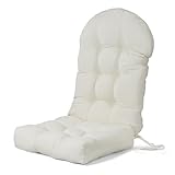 Ylymence Rocking Chair Cushions Set - Non-Slip Adirondack Chair Cushions with Ties Indoor/Outdoor Rocking Chair Pad for Living Room, Bedroom, Balcony, Office