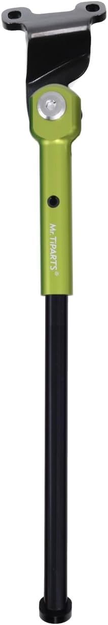 Aluminium Kickstand for Brompton G Line (Apple green Carbon fibre)