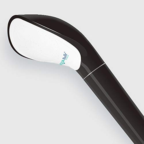 Japanese Micro Bubble Shower Head (Black) – ABS Material | Gentle Spray Feel, Built-in Micro Bubble Generator | AQUA BULLE