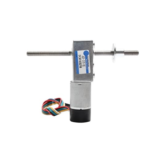 Moteur micro DC JGY-370 avec encodeur double arbre autobloquant 6V 13rpm