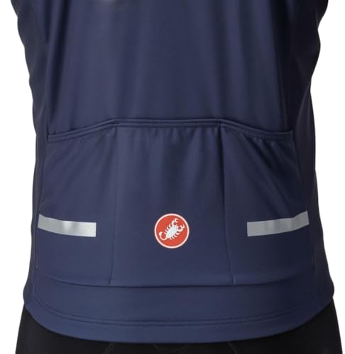 Castelli Mortirolo 6S Chaqueta Hombre Azul XL miniatura 6