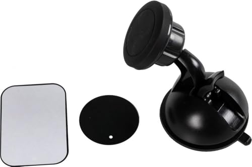 Start Porta Telefono Per Auto Planet, Universale E Magnetico Con Calamite, Regolabile 360 Gradi Nero - 2
