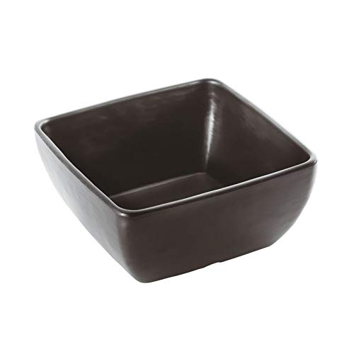 Bowl Paderno 19x19 cm incassable aspect ardoine noire et design