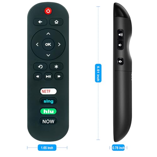 Image of New RC280 Remote fit for TCL Roku TV 65US5800 55S401 43S303 49S405 32S305 55S405 43S405 33S301 40S305 43S305 49S305 65S405 40S3800 55US57 32S301 55S403 32S3850A 32S3700 43FP110 48FS3750 48FS4610R