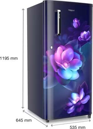 22ss−WMP−TR20 TYPE−2 パープル Whirlpool Refrigerator 190 L, 2 Star, (205 IMPC PRM 2S WINE LINNEA