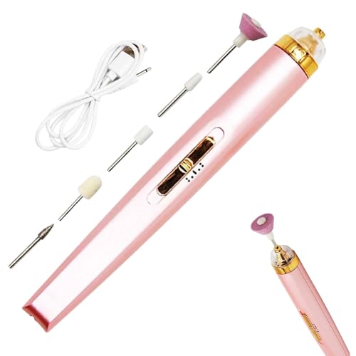 Taladro de uñas eléctrico, lima de uñas profesional, molinillo de manicura y pedicura, herramienta de pulido de alta velocidad, diseño ergonómico, regalo ideal para amigos y amantes, abdominales