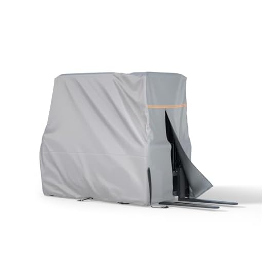 BENVOL Forklift Cover, Fit 3000-5000lbs, Waterproof, Dustproof, UV-Proof, 420DSilver-Coated Waterproof Oxford Cloth, All-Season Protection Forklift Cab Cover, (102 "*45" *82 "Inches)