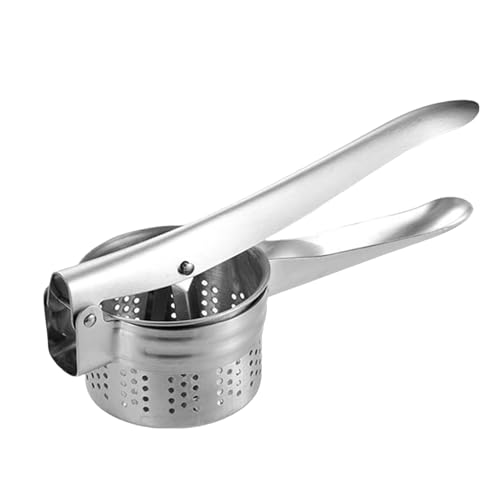 Uhngw Scherzatore di succo portatile, pressa a mano da spremitore di frutta - Smericio alimentare manuale in acciaio inossidabile,Pressa in acciaio inossidabile multifunzionale per limoni arance di in