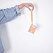 Andar The Denner Beautiful Premium Slim Card Holder RFID Blocking Card Holder Wrislet Wallet for Women (Peach)