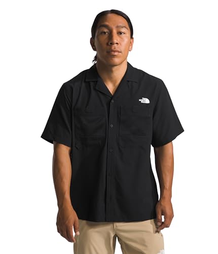 The North Face Mens First Trail S/S Shirt, M, TNF Black | Amazon.com