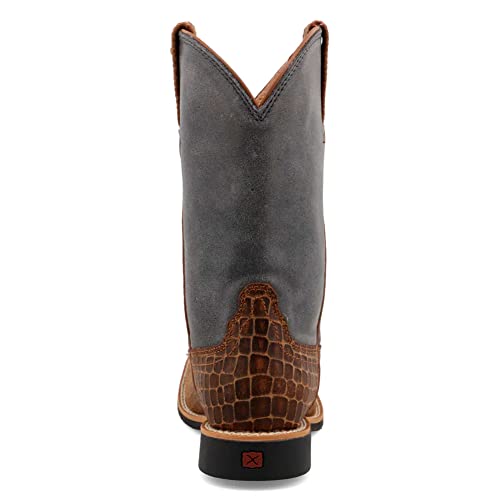 Image of Twisted X Kid's 9 inch Top Hand Square Toe Cowboy Boots