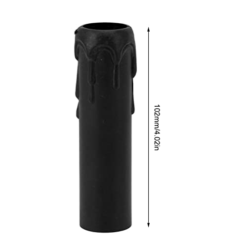 10Pcs 4 Inch Tall Candle Socket Covers, Candelabra Base, Realistic and