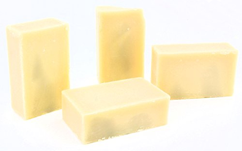 All Natural 3.7-Ounce Patchouli Hemp Castile Soap Bars, Handcrafted & Cruelty Free (4 Pack)
