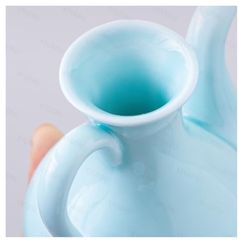 Botella dispensadora de aceite de cerámica que conserva el sabor y adorna tu cocina 4