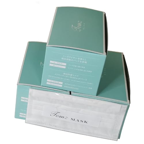 [SmartProduct] マスクと頬の隙間を自動調整する敏感肌用マスク Tomz Mask 20枚入り3箱[A-104008]