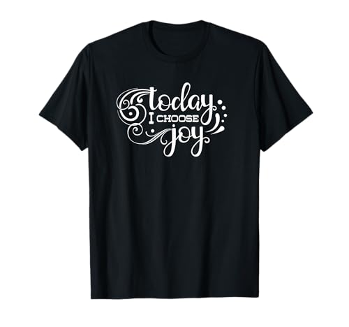 Hoy elijo alegría, inspirador, motivacional, familia Camiseta