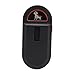 Vvikizy Pet Microchip Scanner Reader, Rechargeable Portable Animal Tag Scanner with Clear Display, for FDX B EMID (Black)