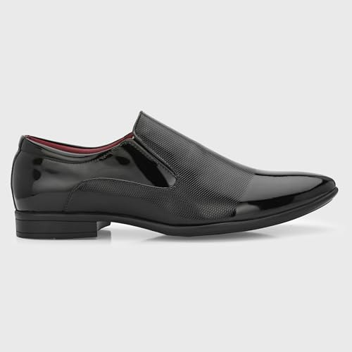 Image of Centrino Mens Slip-on Shoes | Slip On Cushioned Insole Formal Shoe |Premium Craftsmanship & Durable Build |Classic, Timeless Durable Formal Shoes with a Smart and Sleek Upper, Crafted Material (9754)
