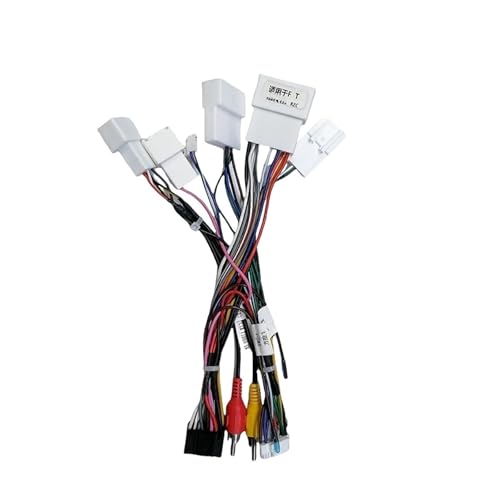 Câble d'alimentation autoradio Android Toyota Estima décodeur faisceau 16 broches - 3