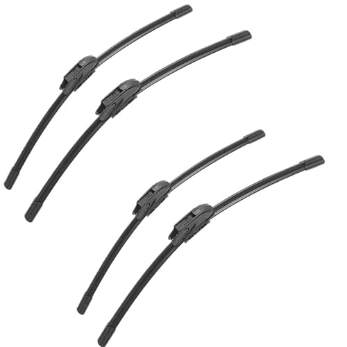 Balais d'essuie-glace voiture nettoyage sans traces kit complet 4 PCS