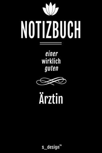 Notizbuch für Ärzte / Arzt / Ärztin: Originelle Geschenk-Idee [120 Seiten liniertes DIN A6 blanko Papier]