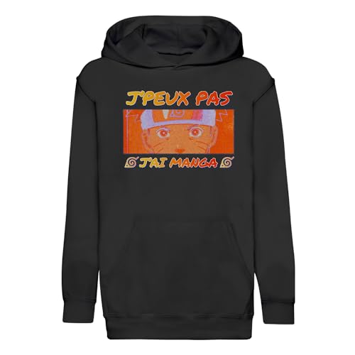 Sweat à capuche enfant manga Uzumaki premium en coton confortable