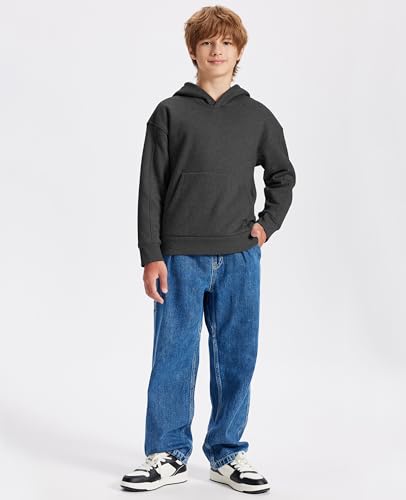 Boys Fleece Lined Hoodie Kids Warm Winter Pullover Hoodies Casual Athletic Sweatshirts With Kangroo Pocket2