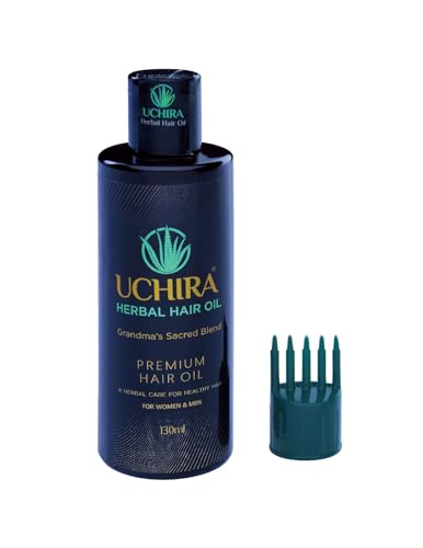 Herbal Hair Oil | Natural and Ayurvedic Hair Oil for Men and Women | Grandma’s Sacred Blend with Coconut Oil, Aloevera, Bhringraj