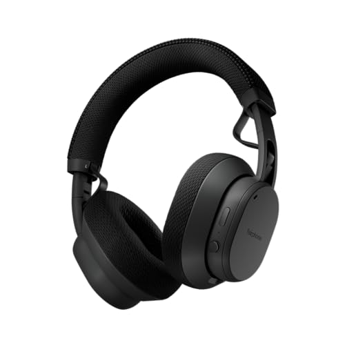 Fairphone Fairbuds XL Horizon Black Over-Ear Wireless Headphones with Active Noise Cancelling, aptX-HD 24-bit Audio, 30 H Battery, IP54 Weatherproof, Replaceable Parts