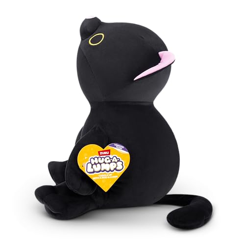 Hug-A-Lumps von ZURU 1,5 Kg Gewichtetes kuscheliges weiches Plüschtier, Komfortbegleiter, zur Angstlinderung, beruhigendes weiches Spielzeug für Kinder und Erwachsene (Katze/Luna)